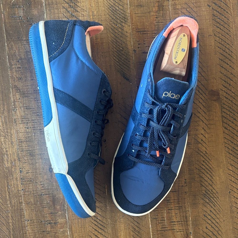 PLAE Prospect Shoes Sneakers in Denim & Navy Mens Size 10.5 Lightweight